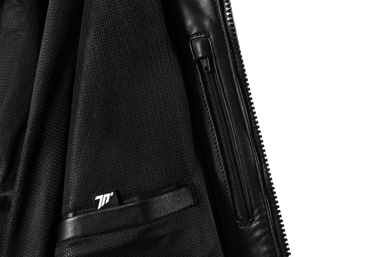 CHAQUETA SD-JL4 LEGEND CLASSIC PIEL VERANO HOMBRE NEGRO