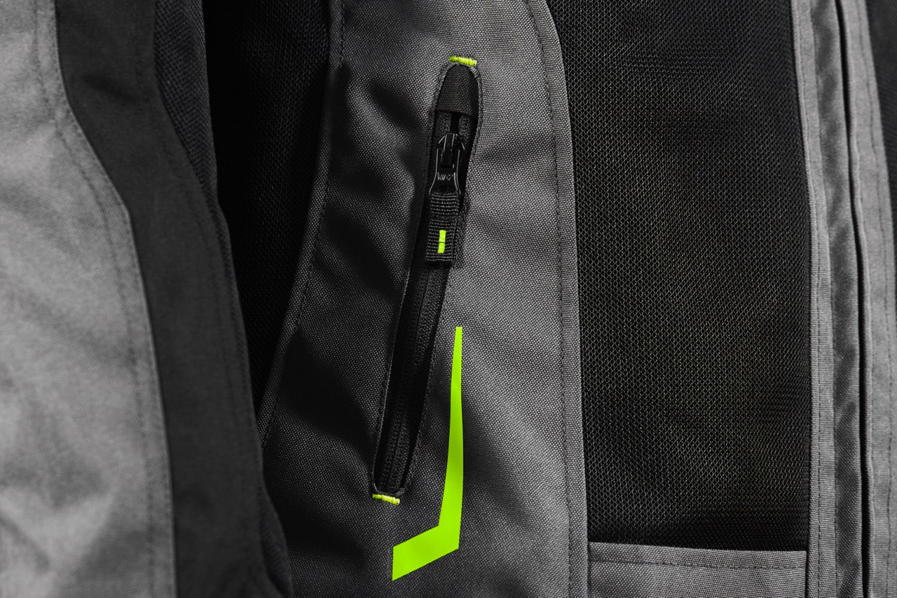 CHAQUETA SD-JT66 SAHARA HOMBRE GRIS/AMARILLO FLUOR