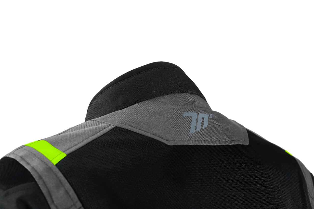 CHAQUETA SD-JT66 SAHARA HOMBRE GRIS/AMARILLO FLUOR