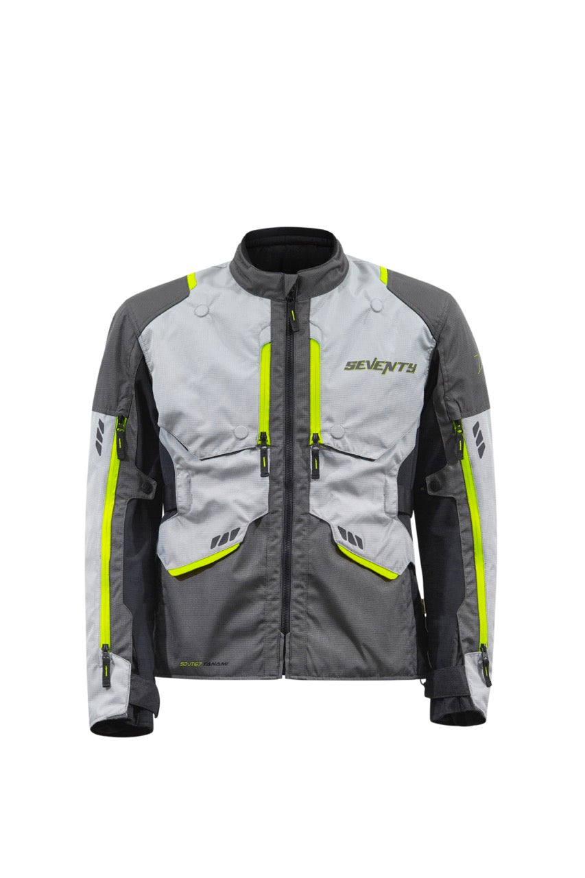 CHAQUETA SD-JT67 TANAMI HOMBRE NEGRO/GRIS/AMARILLO FLUOR