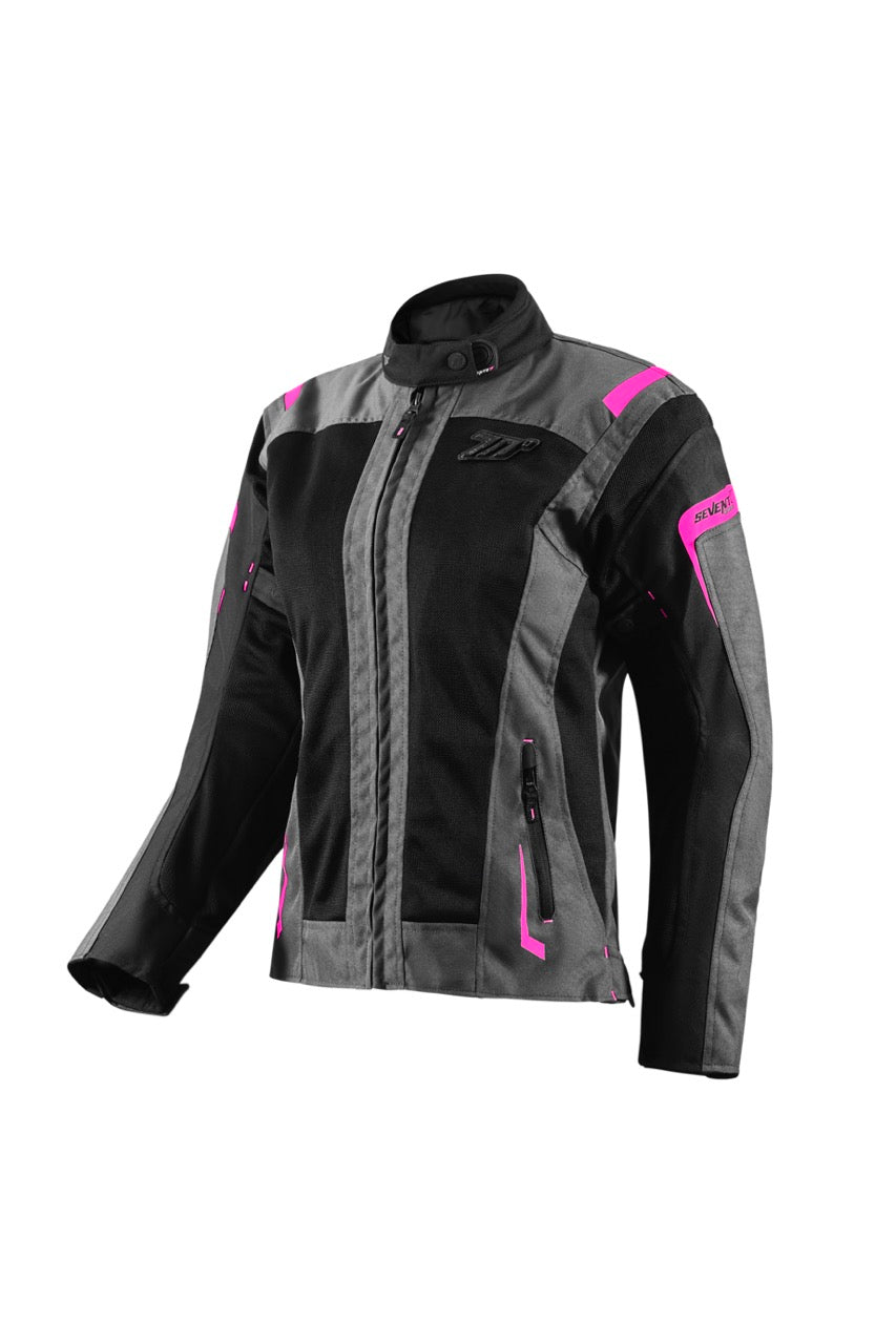 CHAQUETA SD-JT68 SAHARA MUJER GRIS/FUCSIA