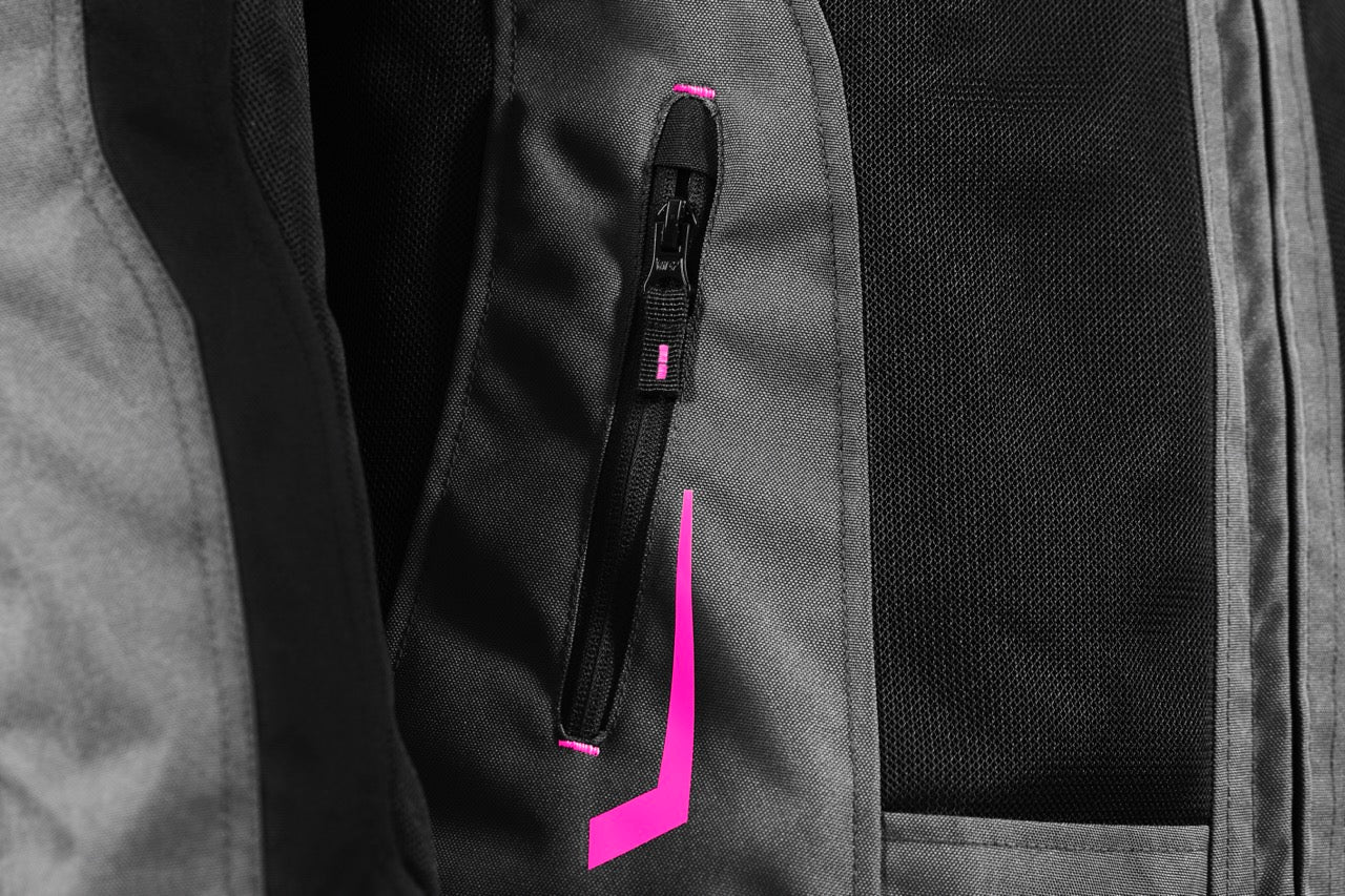 CHAQUETA SD-JT68 SAHARA MUJER GRIS/FUCSIA