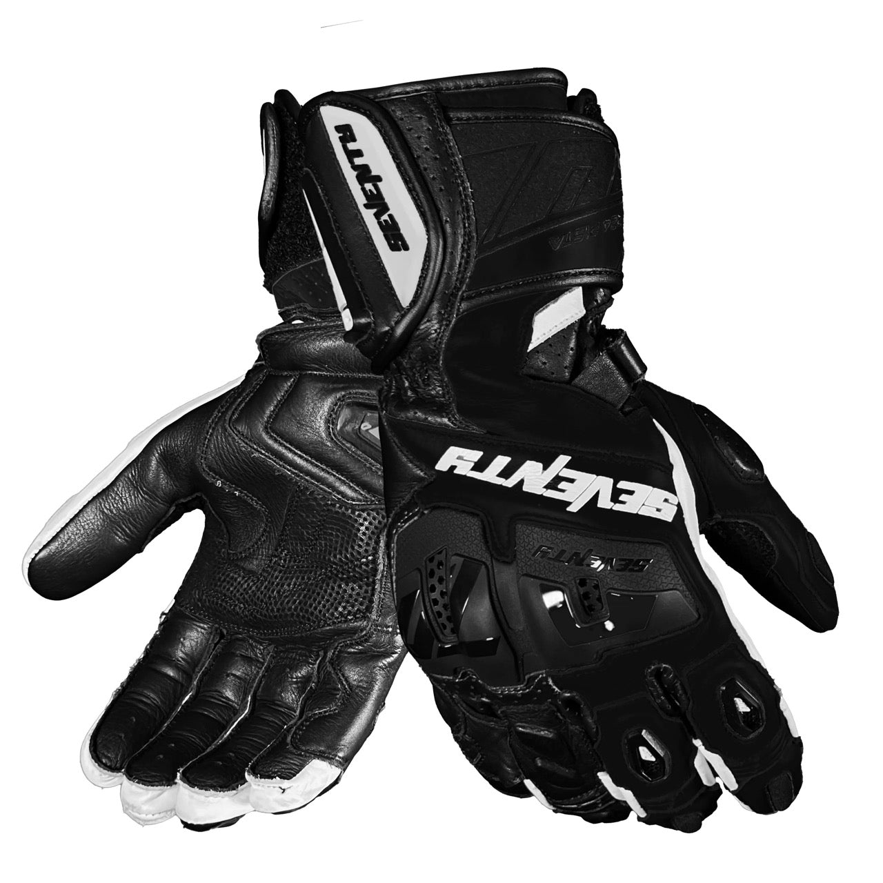 GUANTE SD-R24 PISTA HOMBRE NEGRO/BLANCO