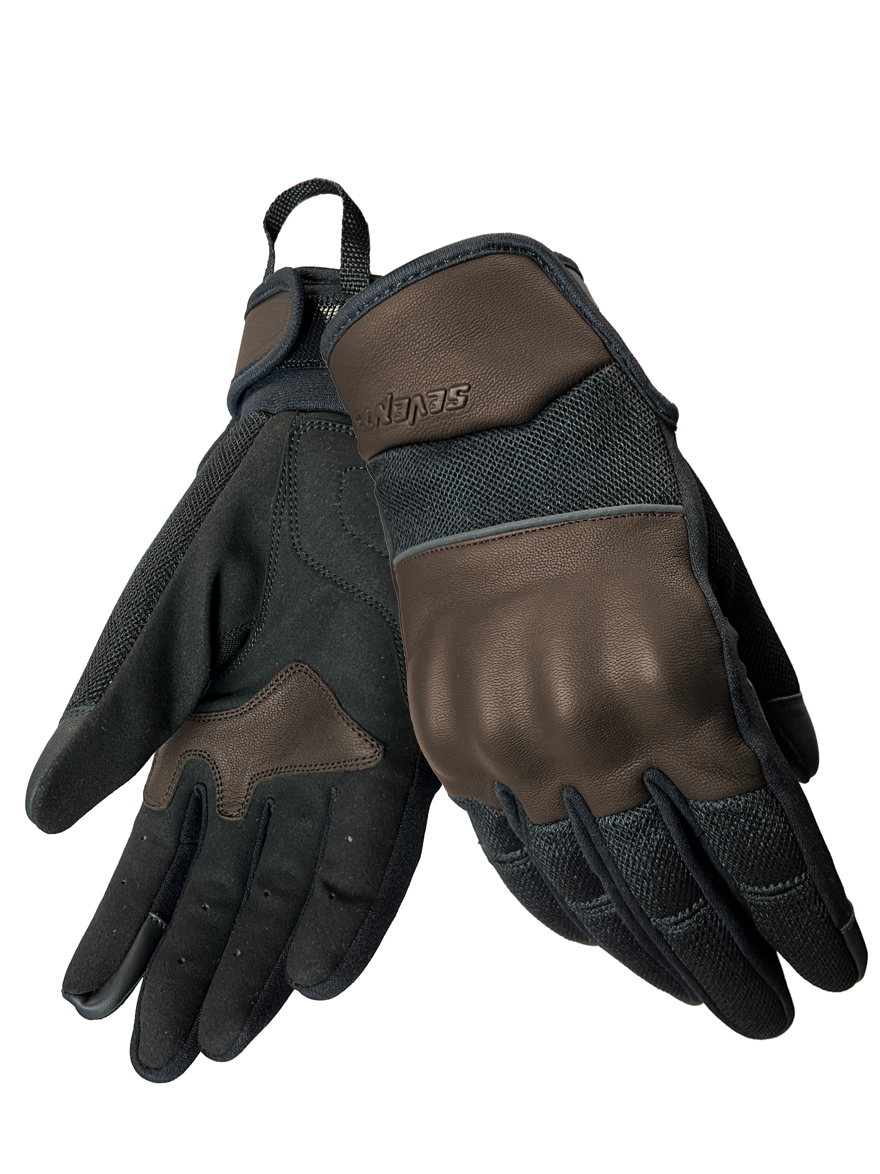 GUANTE SD-C36 ICON HOMBRE MARRÓN/NEGRO