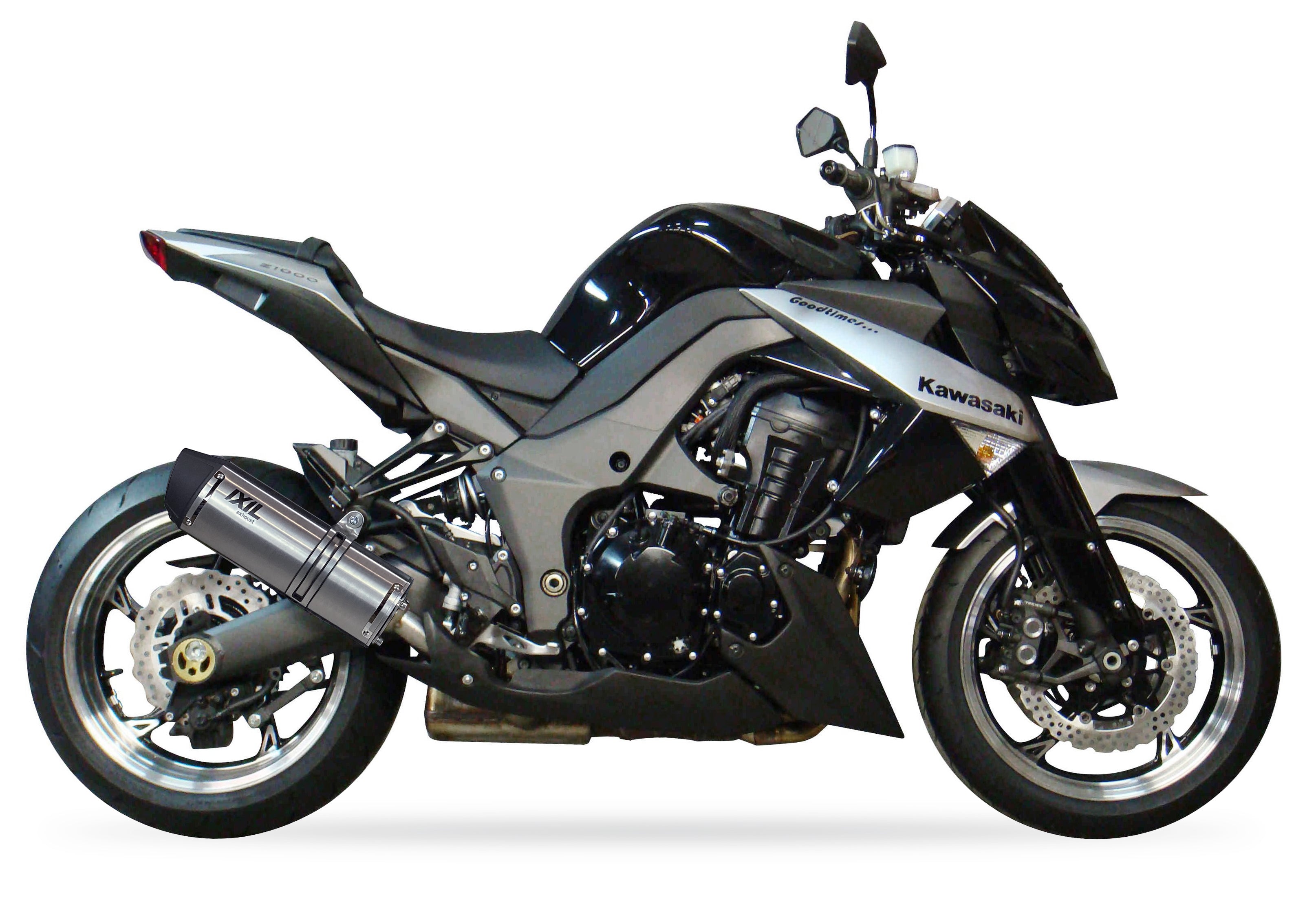 ESCAPE IXIL SLIP ON (LEFT MUFFLER) - HEXOVAL XTREM EVOLUTION - KAWASAKI Z 1000 - Z 1000 SX 10-20 (ZRT00D E F H - ZXT00G L W)