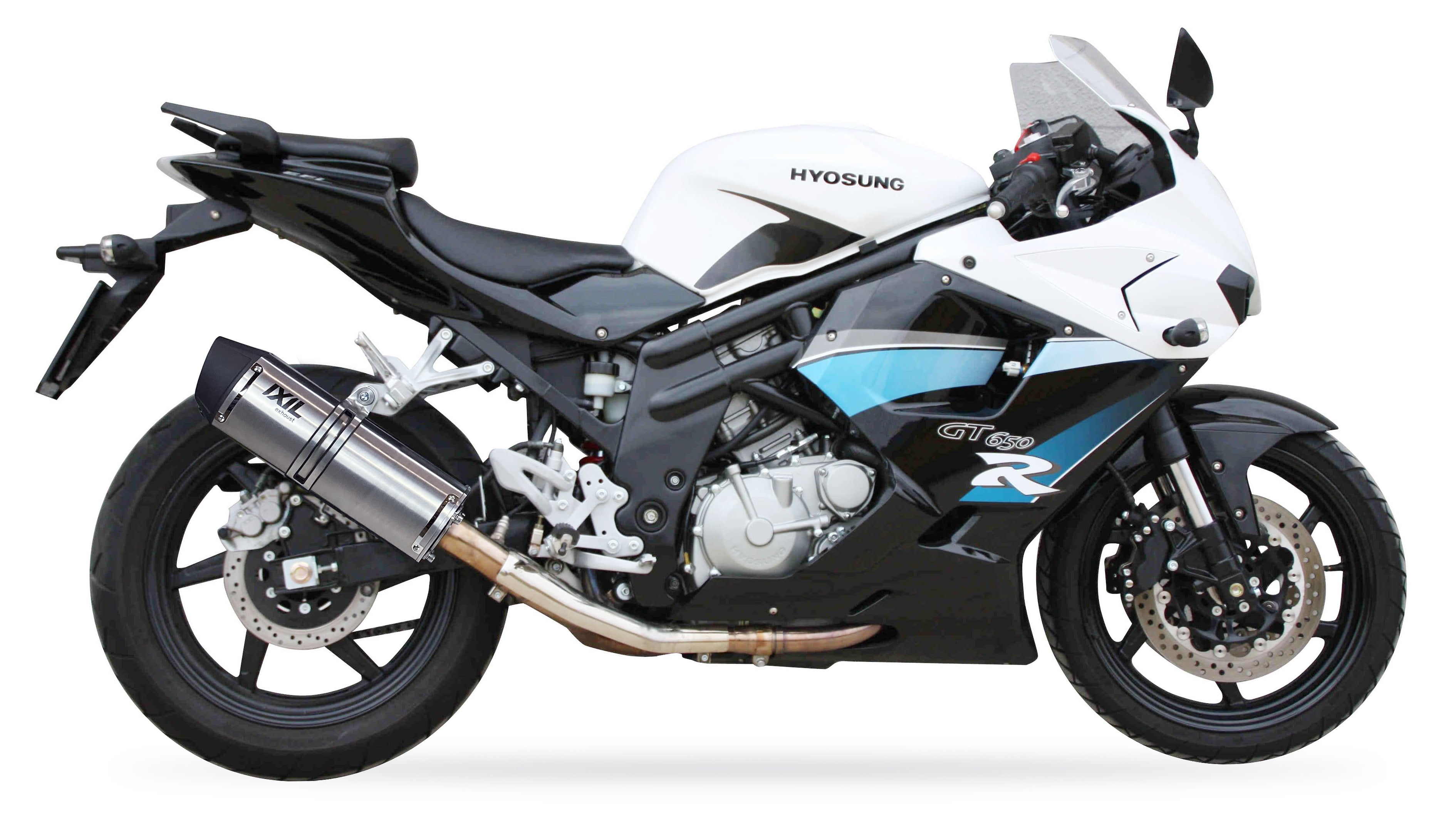 ESCAPE IXIL BOLT ON - HEXOVAL XTREM EVOLUTION - HYOSUNG GT 650 S - R - Ri (GT650)