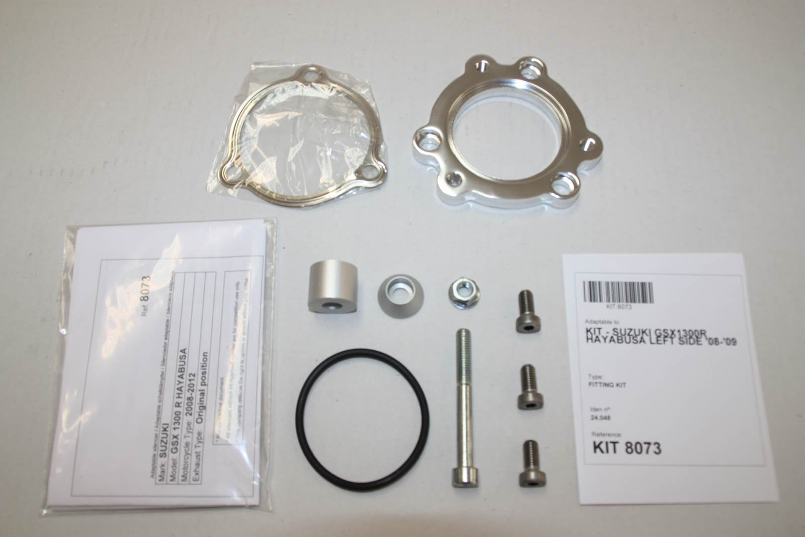 ESCAPE IXIL SLIP ON (LEFT MUFFLER) - HEXOVAL XTREM EVOLUTION - SUZUKI GSX 1300 R HAYABUSA 08-16 (WVCK)