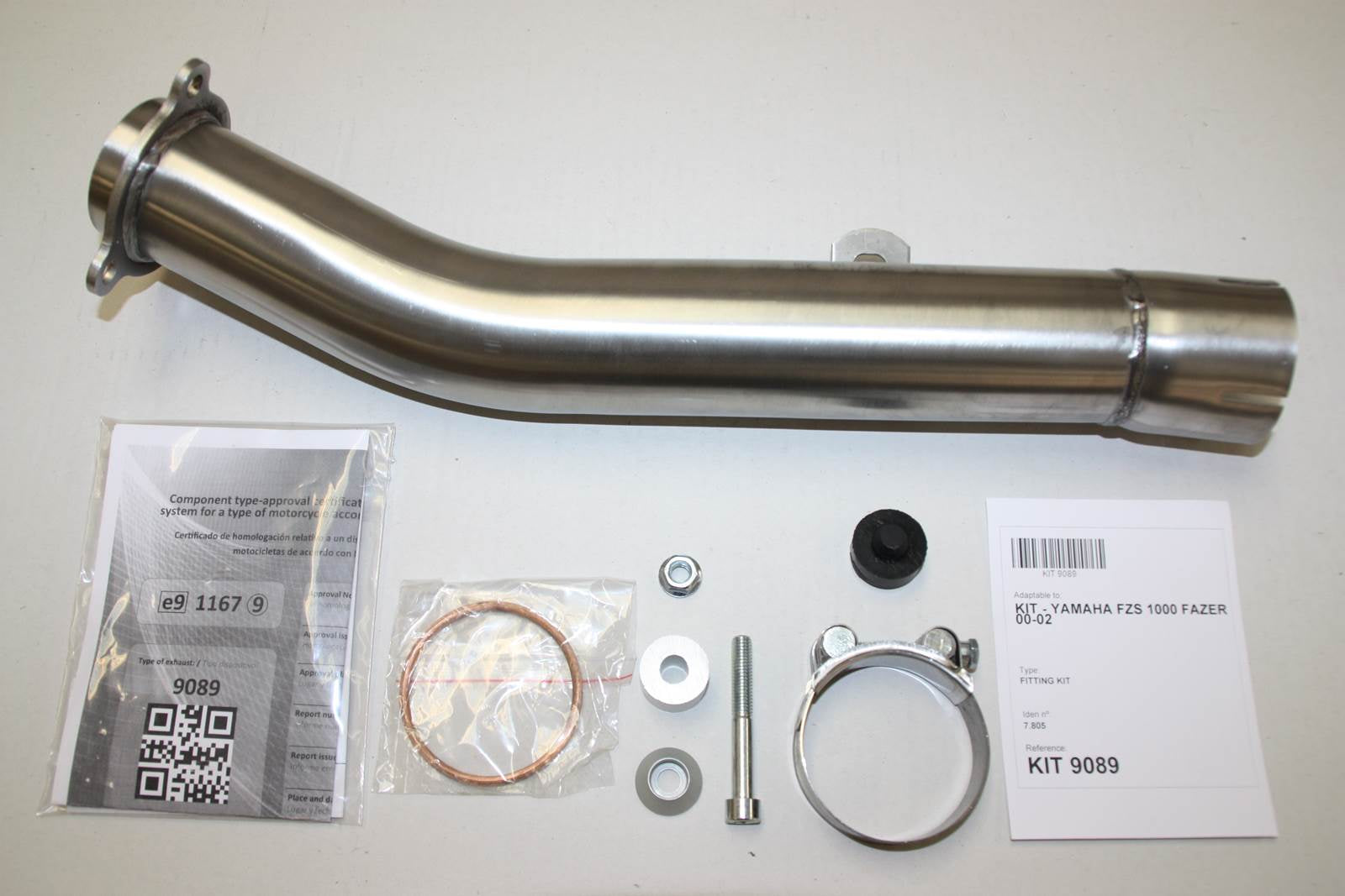 ESCAPE IXIL SLIP ON - HEXOVAL XTREM EVOLUTION - YAMAHA FZS 1000 FAZER 00-05 (RN06)