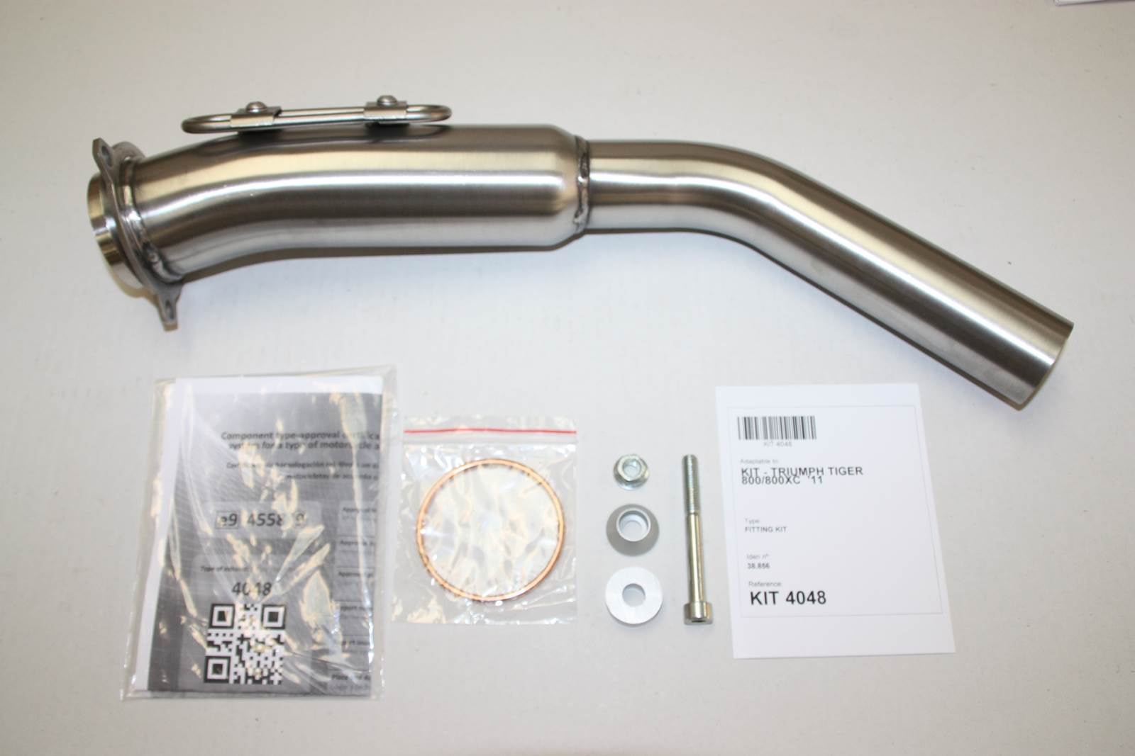 ESCAPE IXIL SLIP ON - HEXOVAL XTREM EVOLUTION - TRIUMPH TIGER 800 - 800 XC 11-13 (A08)