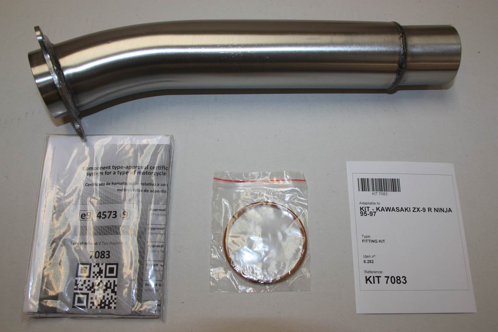 ESCAPE IXIL SLIP ON - HEXOVAL XTREM EVOLUTION - KAWASAKI ZX-9 R NINJA 94-97 (ZX900B)