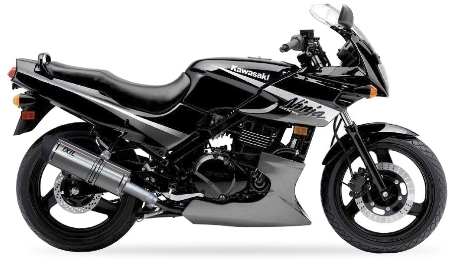 ESCAPE IXIL SLIP ON (RIGHT MUFFLER) - HEXOVAL XTREM EVOLUTION - KAWASAKI GPZ 500 - S (EX500)