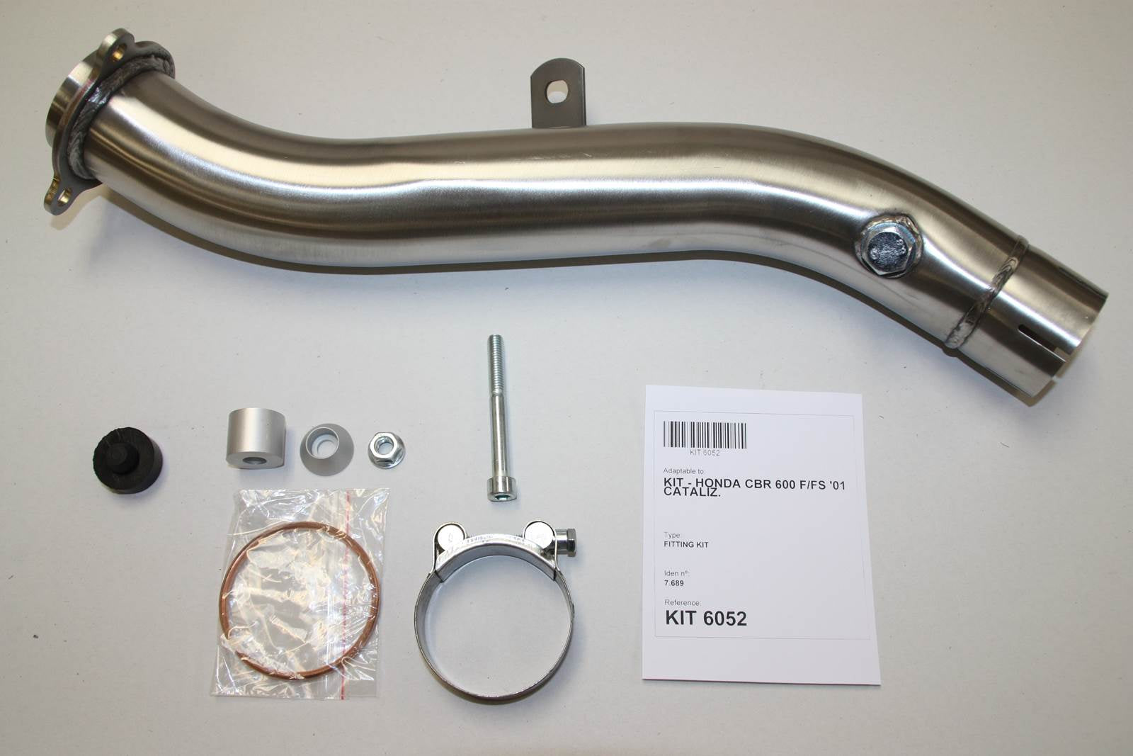 ESCAPE IXIL SLIP ON - HEXOVAL XTREM EVOLUTION - HONDA CBR 600 F 01-07 (PC35F)