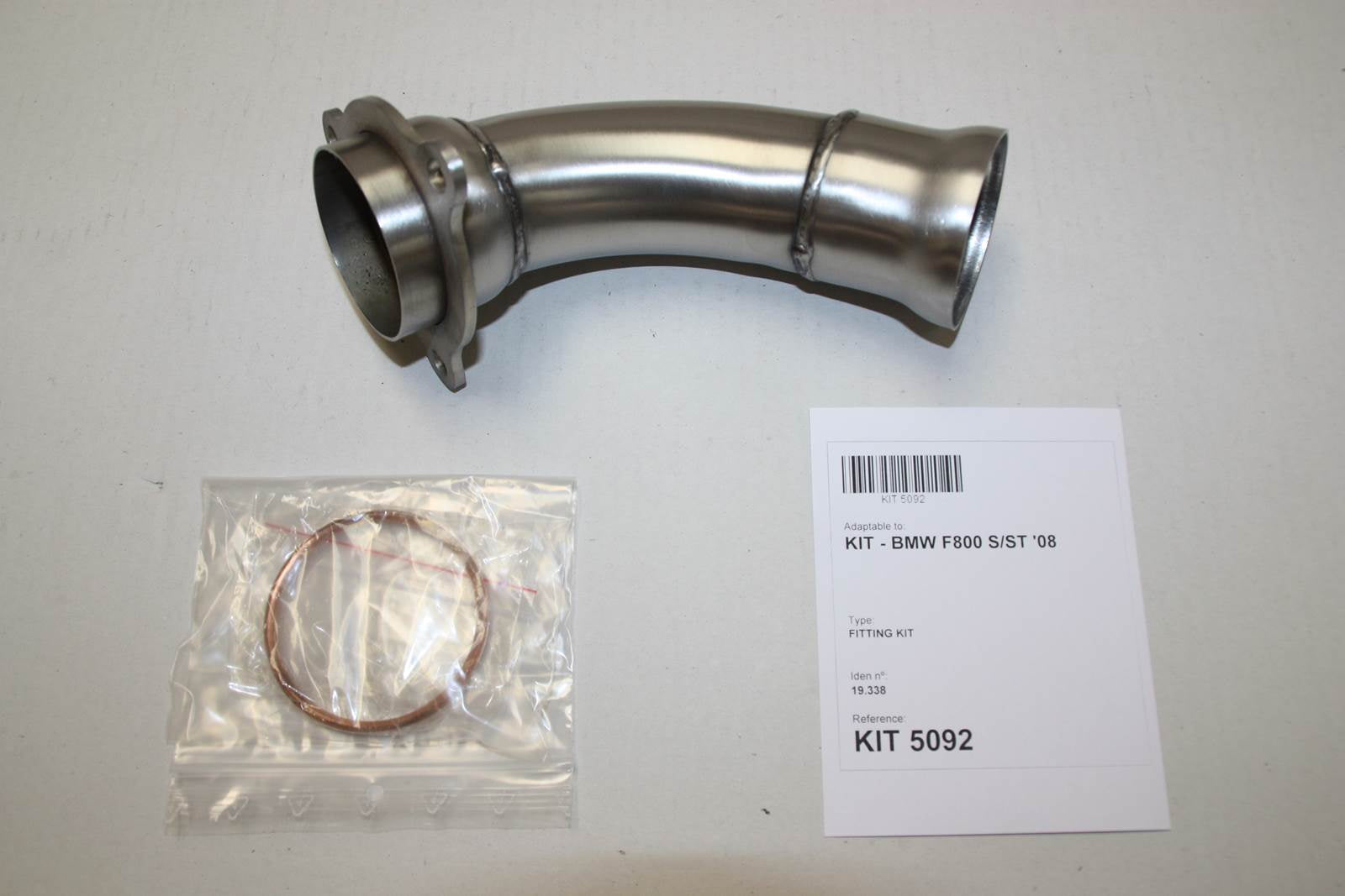 ESCAPE IXIL SLIP ON - HEXOVAL XTREM EVOLUTION - BMW F 800 ST 06-09 (E8ST)