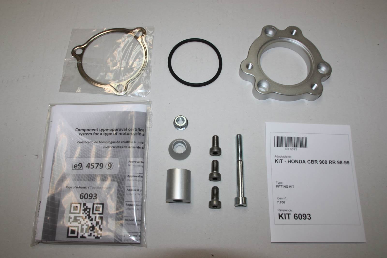 ESCAPE IXIL BOLT ON - HEXOVAL XTREM EVOLUTION - HONDA CBR 900 RR 98-99 (SC33)