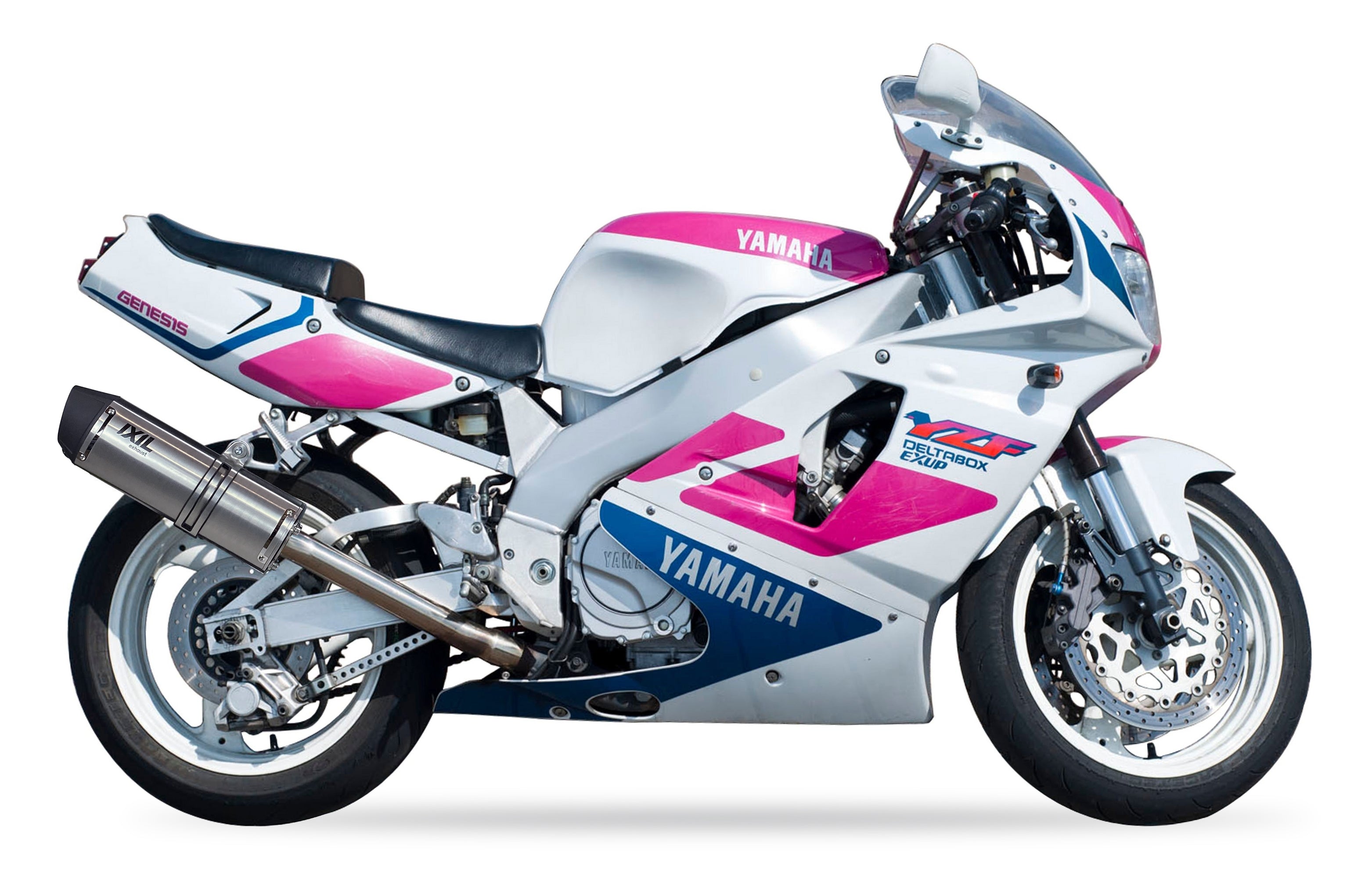 ESCAPE IXIL SLIP ON - HEXOVAL XTREM EVOLUTION - YAMAHA YZF 750 R (4HDS)