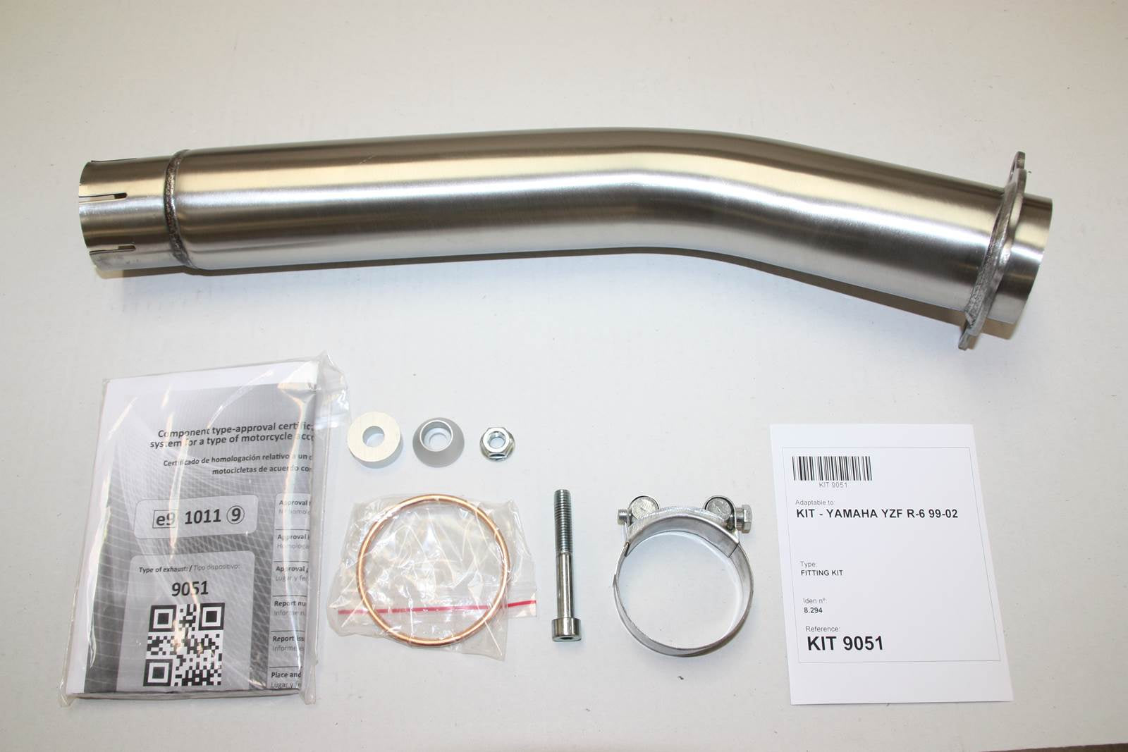 ESCAPE IXIL SLIP ON - HEXOVAL XTREM EVOLUTION - YAMAHA YZF 600 R-6 99-02 (RJ03)