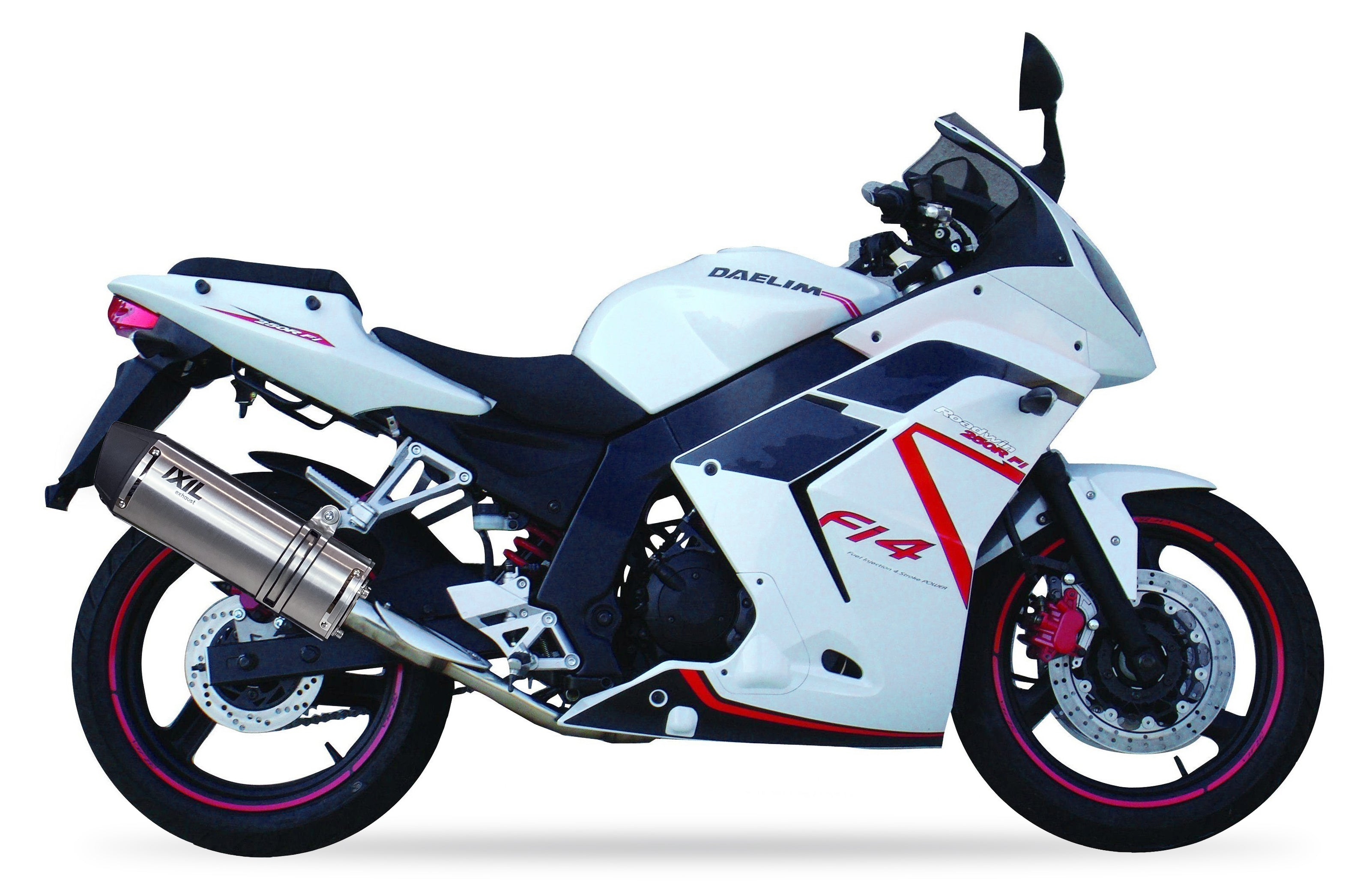 ESCAPE IXIL BOLT ON - HEXOVAL XTREM EVOLUTION - DAELIM ROADWIN 125 (VJ125)