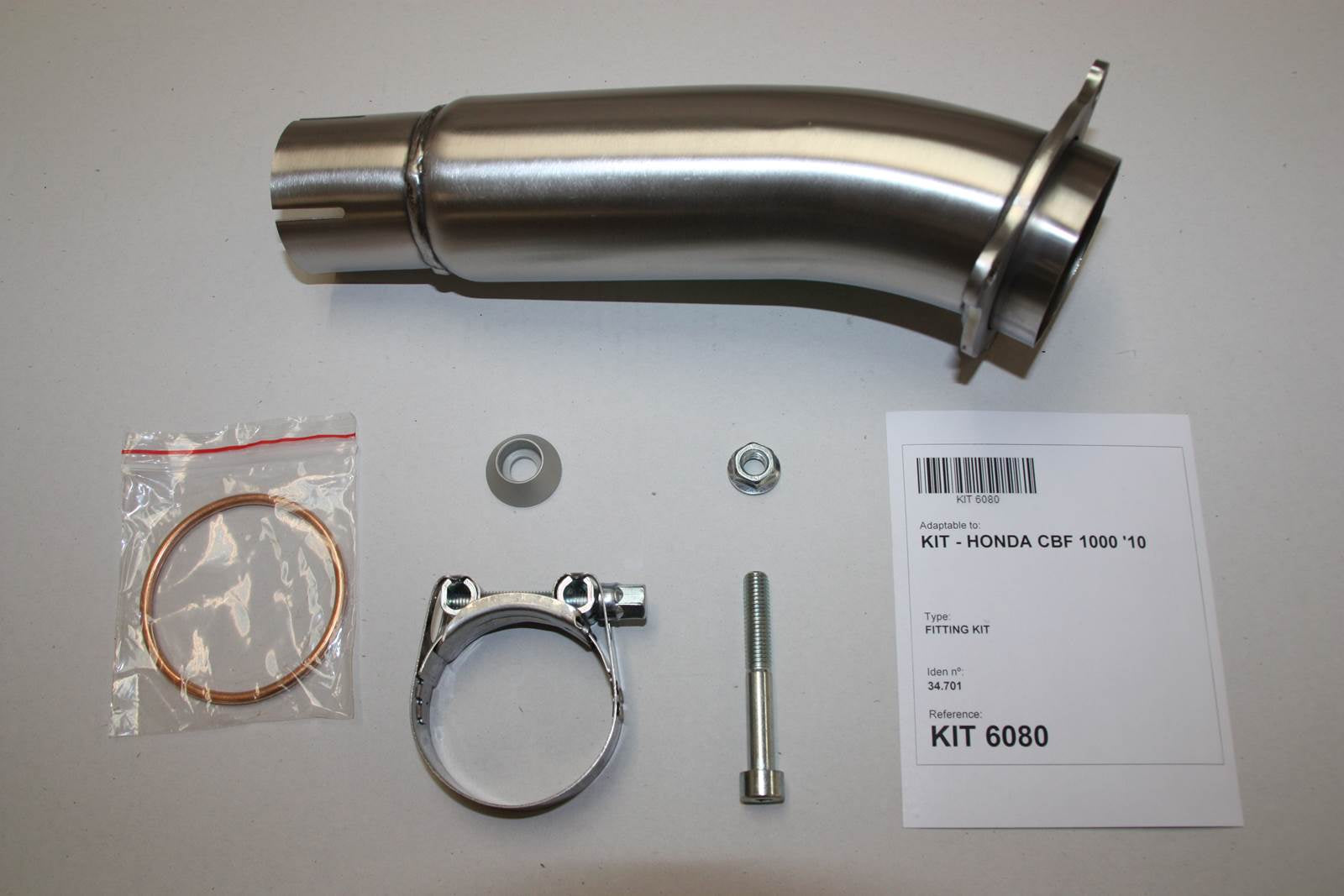 ESCAPE IXIL SLIP ON - HEXOVAL XTREM EVOLUTION - HONDA CBF 1000 10-16 (SC64)