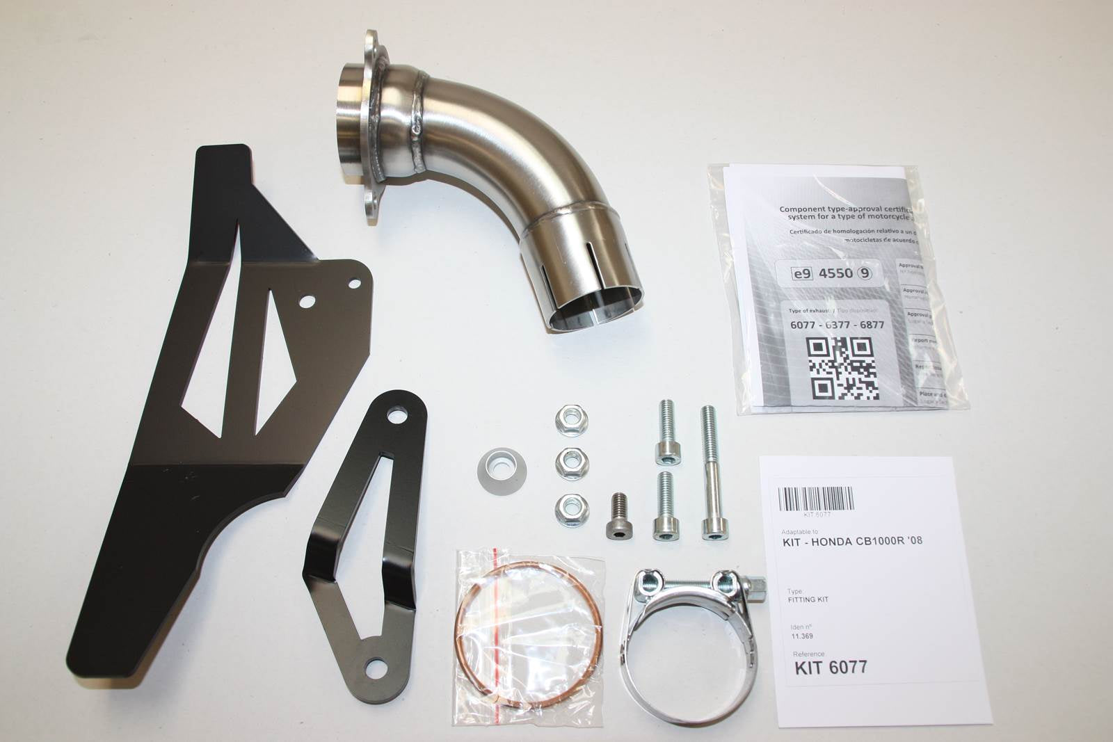 ESCAPE IXIL SLIP ON - HEXOVAL XTREM EVOLUTION - HONDA CB 1000 R HORNET 08-17 (SC60)