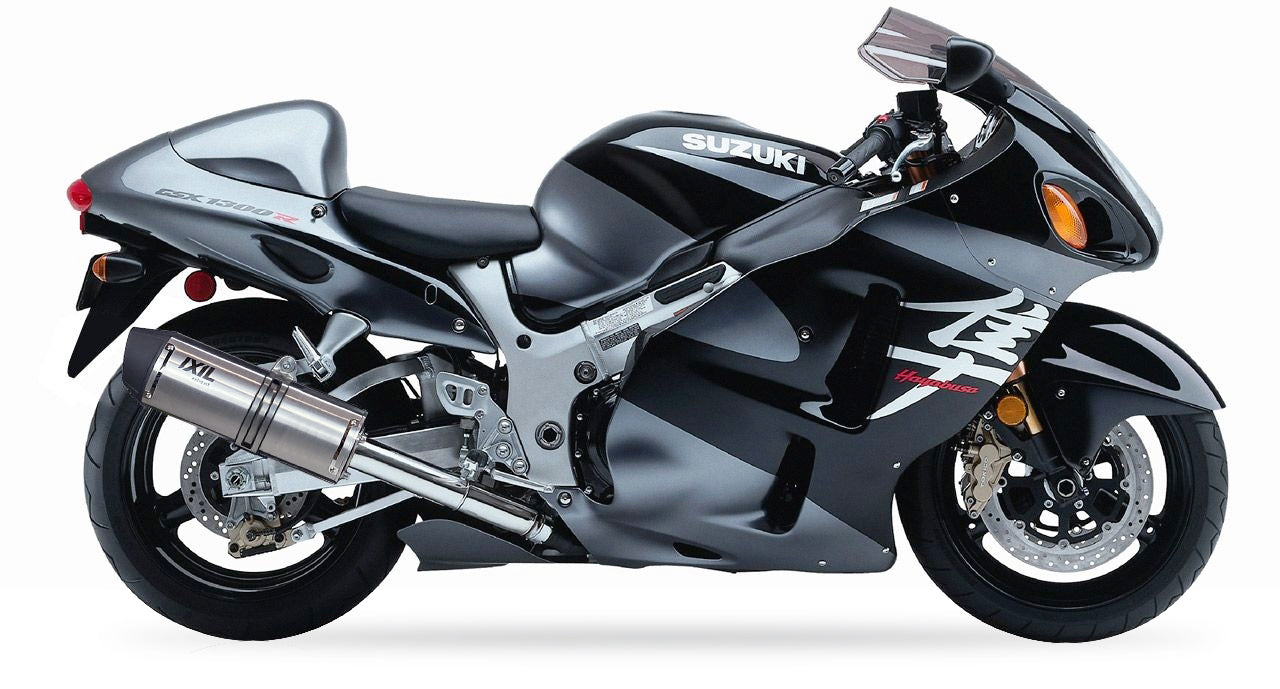 ESCAPE IXIL SLIP ON (RIGHT MUFFLER) - HEXOVAL XTREM EVOLUTION - SUZUKI GSX 1300 R HAYABUSA 99-07 (WVA1)