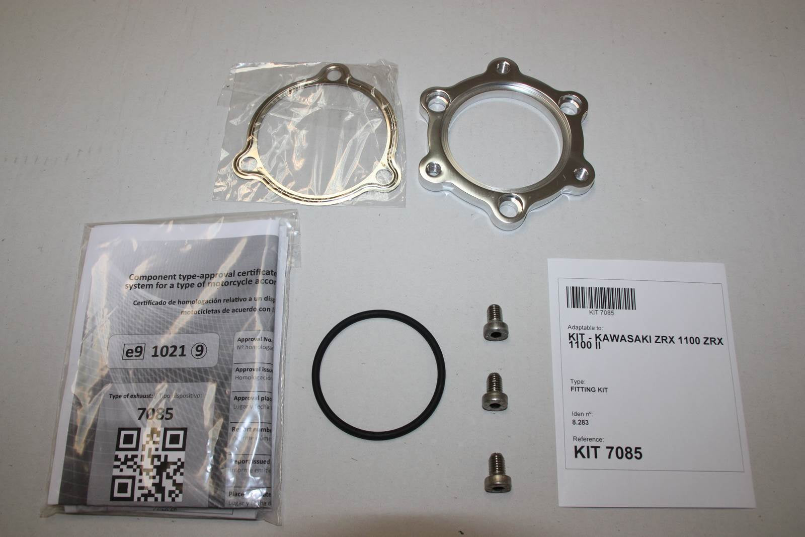 ESCAPE IXIL BOLT ON - HEXOVAL XTREM EVOLUTION - KAWASAKI ZRX 1100 - ZRX 1100 II (ZRT10C)