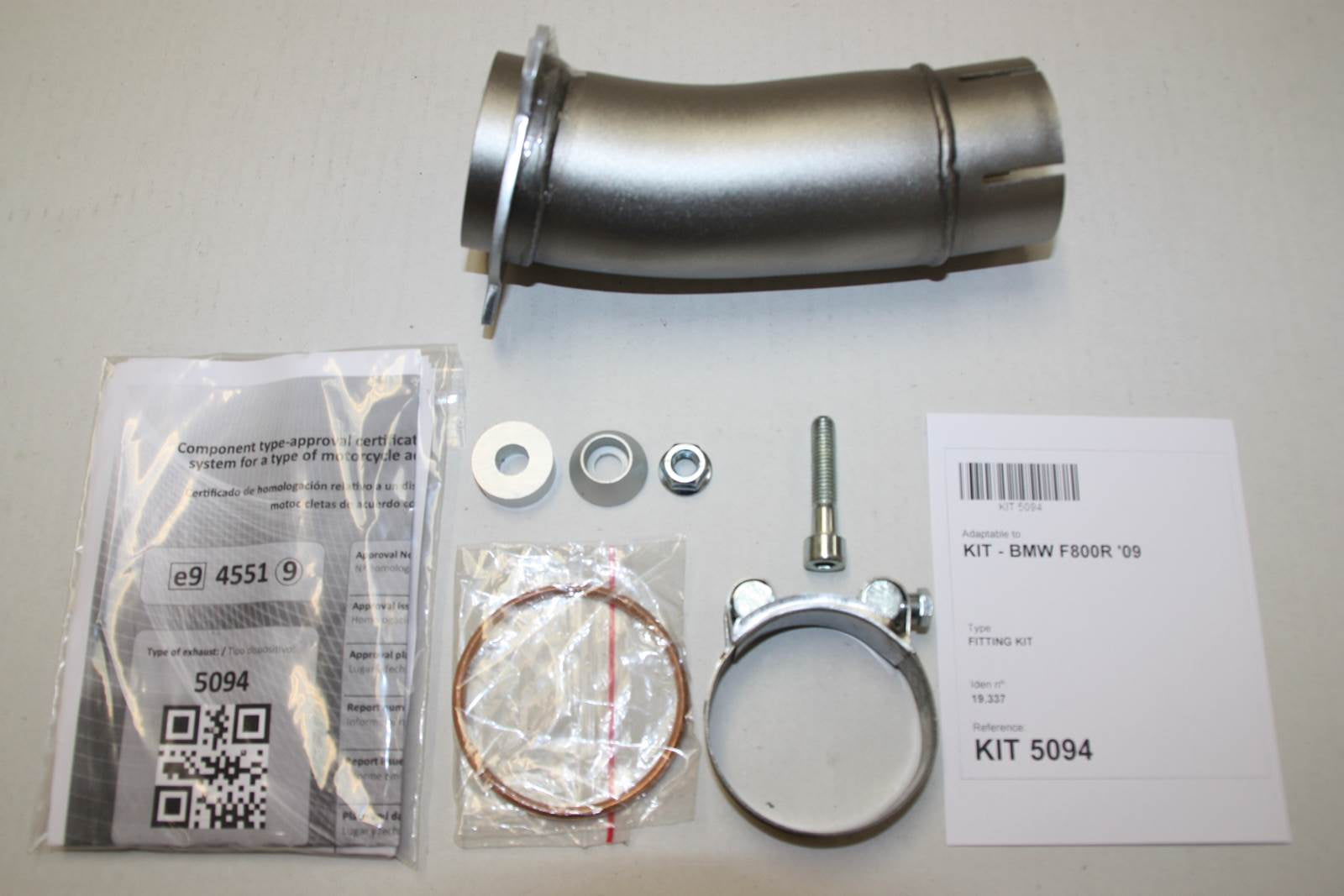 ESCAPE IXIL SLIP ON - HEXOVAL XTREM EVOLUTION - BMW F 650 GS 09-13 (E8GS)