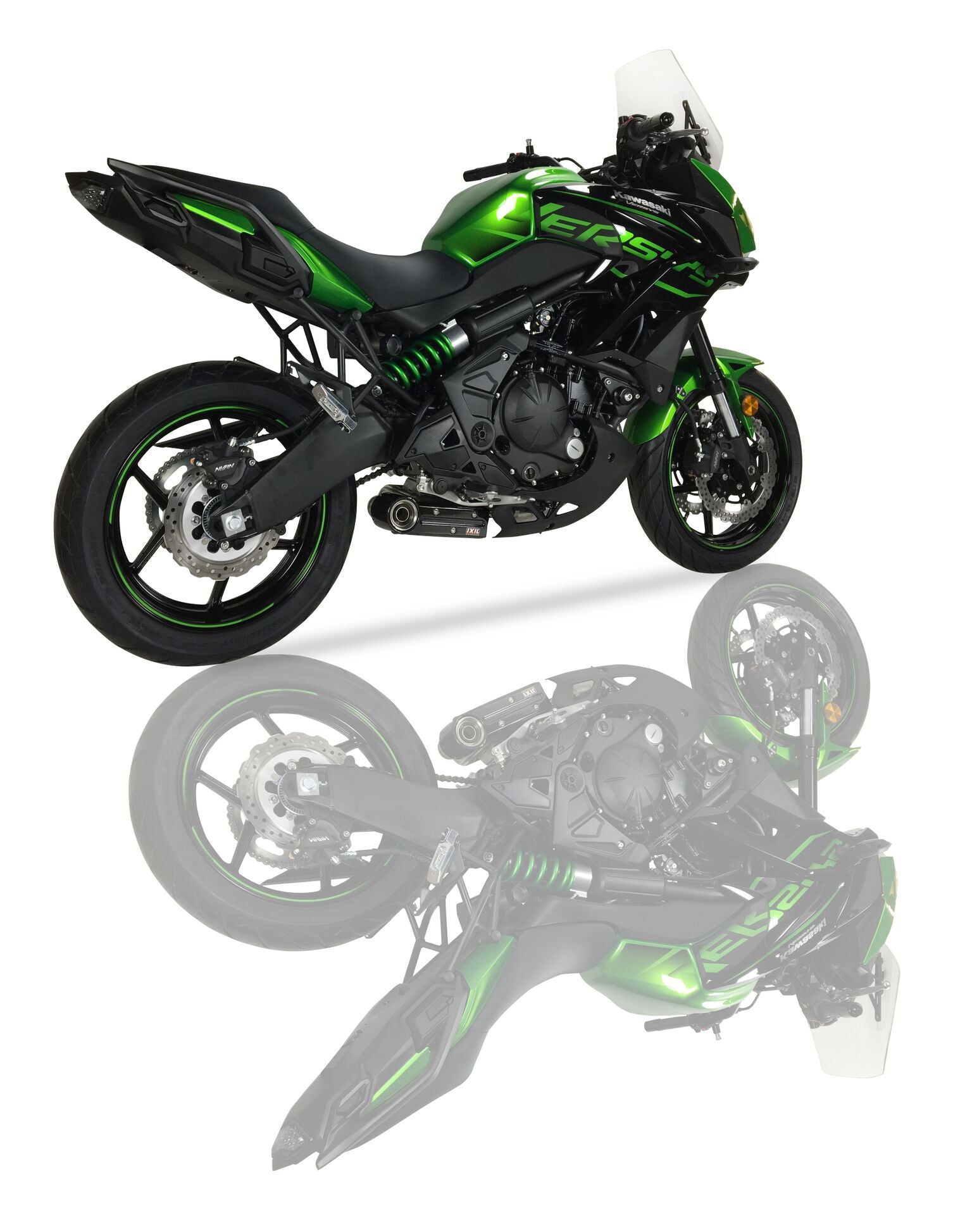 ESCAPE IXIL FULL SYSTEM - SUPER XTREM - KAWASAKI ER-6 12-16 (EX650E F - ER650E F)