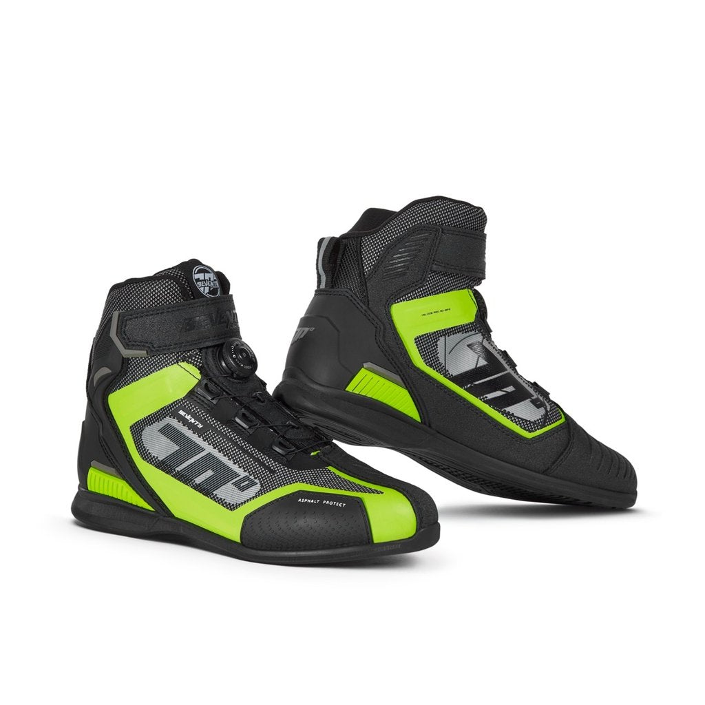 BOTA SD-BR3 VELOCE PRO NEGRO/AMARILLO FLUOR