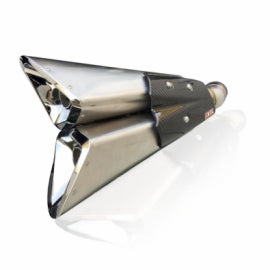 ESCAPE IXIL SLIP ON - DOUBLE SLASHED CONE XTREM - DUCATI M 821 MONSTER 14-16 (M6)