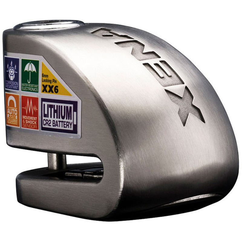 BLOQUEO DISCO XENA XX6 ALARMA Acero Inoxidable 6 mm