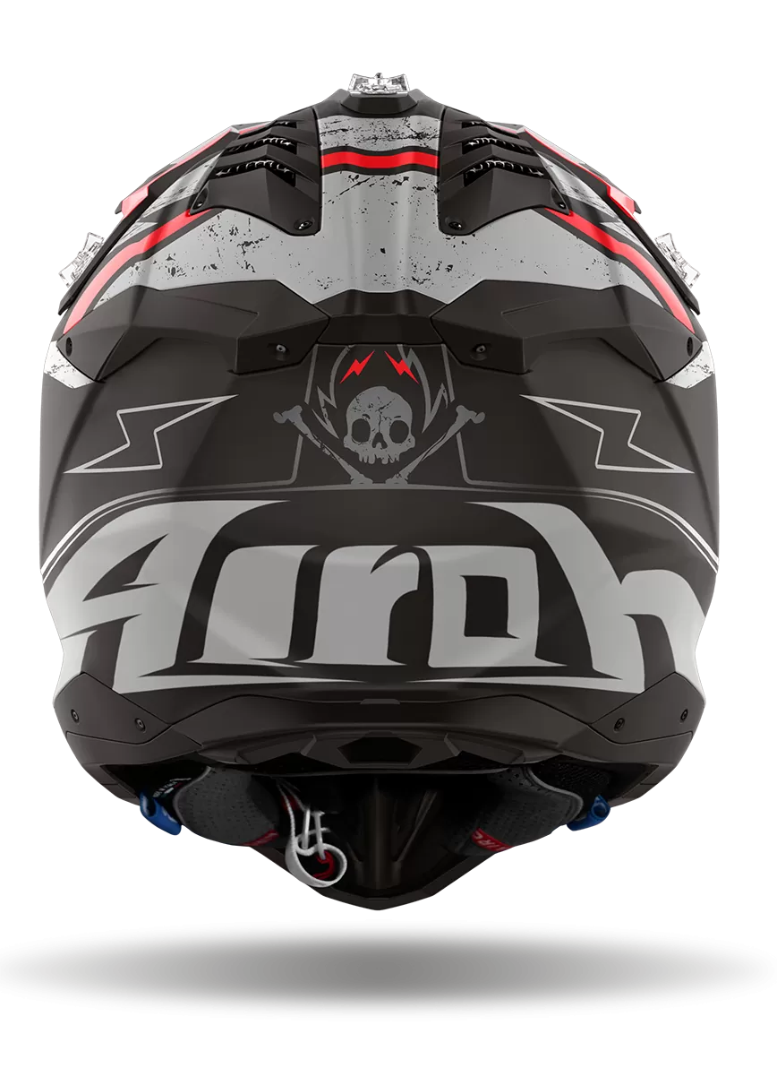 CASCO AIROH AVIATOR 3 BURNOUT MATT