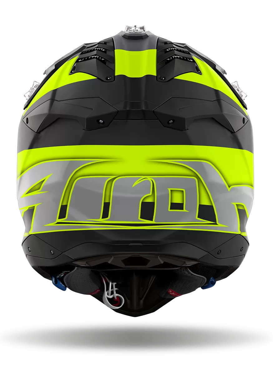CASCO AIROH AVIATOR 3 MONARCH YELLOW MATT
