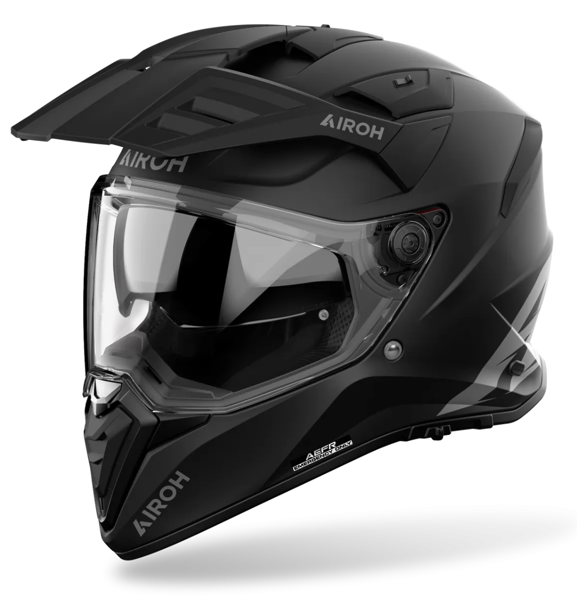 CASCO AIROH BANDIT COLOR BLACK MATT