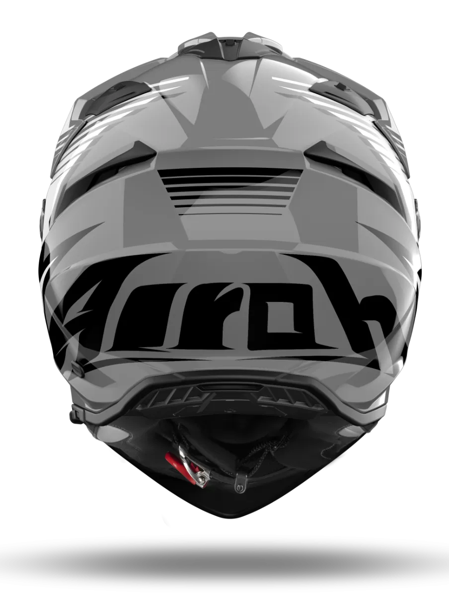 CASCO AIROH BANDIT SPICY GREY GLOSS