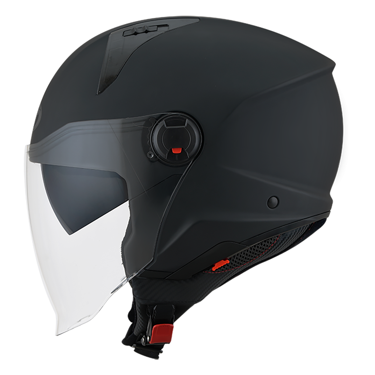 CASCO KYT D-CITY PLAIN MATT BLACK