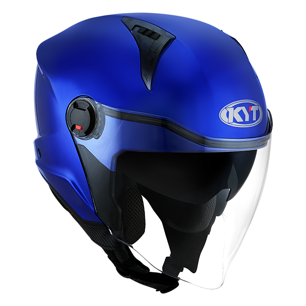 CASCO KYT D-CITY PLAIN BLUE METAL