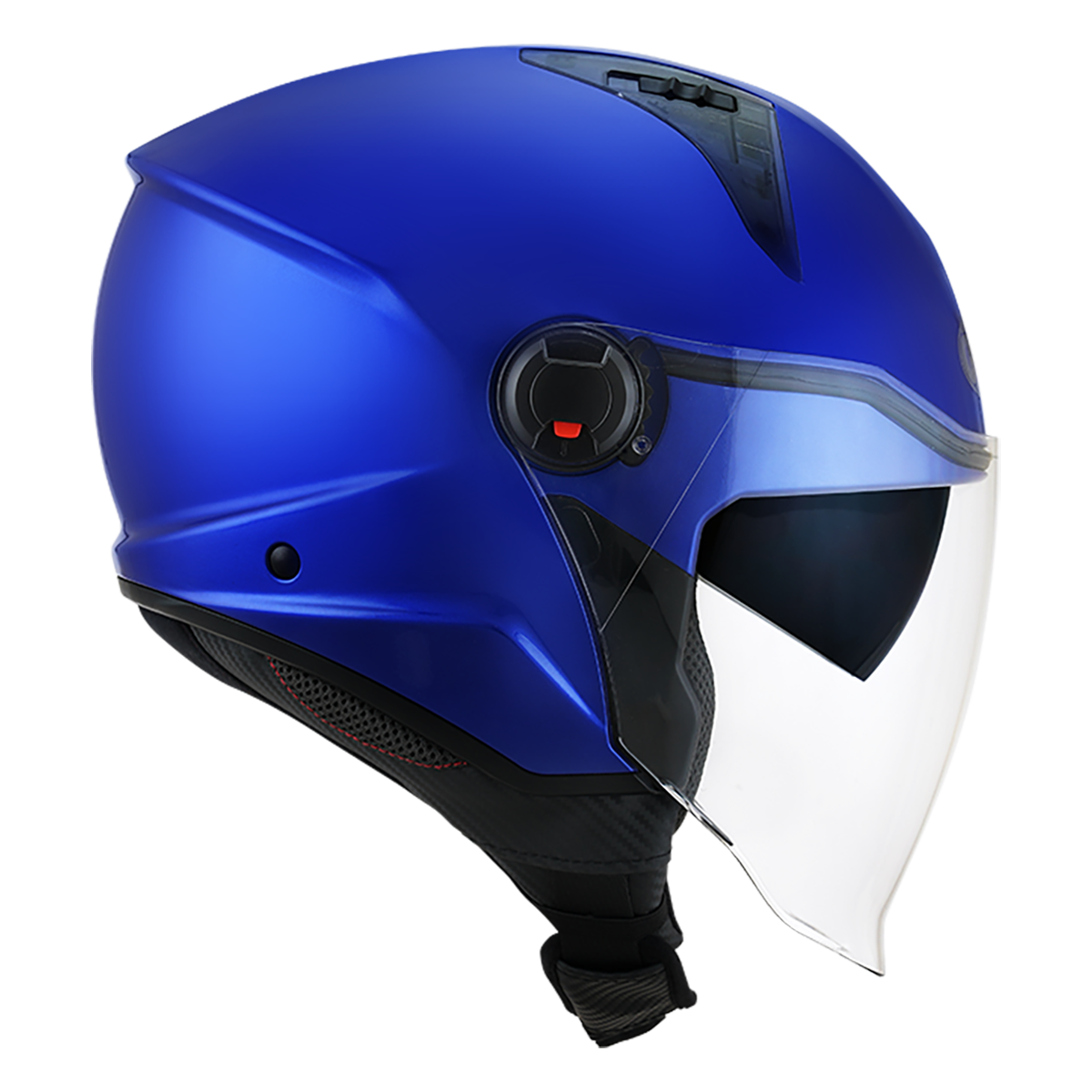 CASCO KYT D-CITY PLAIN BLUE METAL