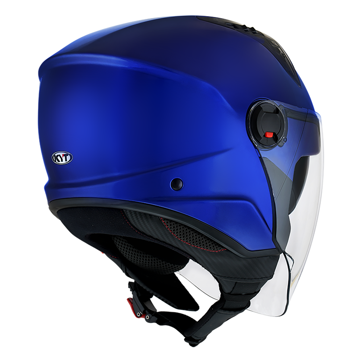 CASCO KYT D-CITY PLAIN BLUE METAL
