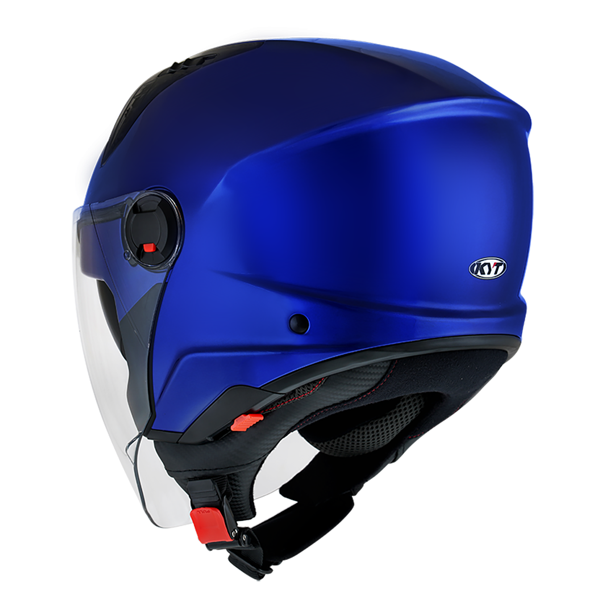 CASCO KYT D-CITY PLAIN BLUE METAL