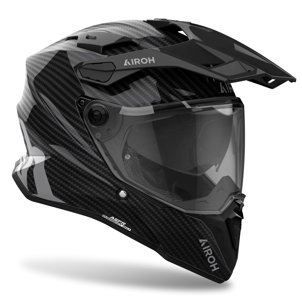CASCO AIROH COMMANDER 2 FULL CARBON GLOSS