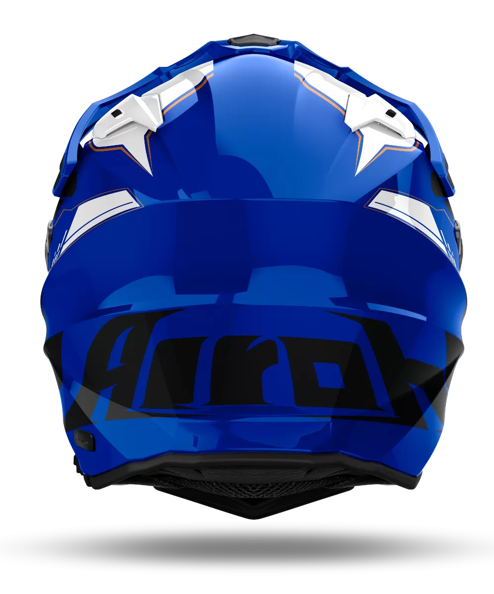 CASCO AIROH COMMANDER 2 REVEAL BLUE GLOSS