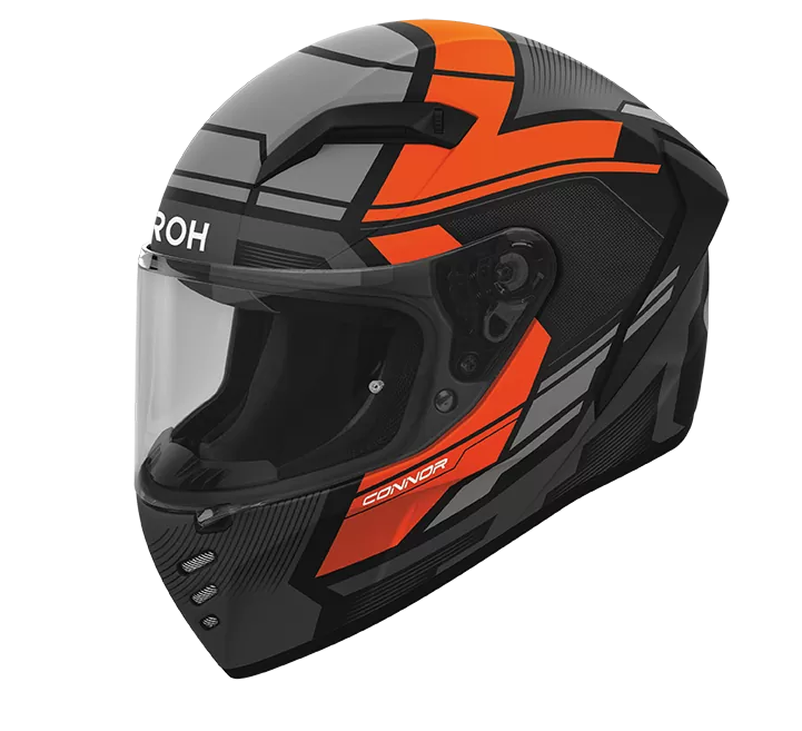 CASCO AIROH CONNOR EGO ORANGE MATT
