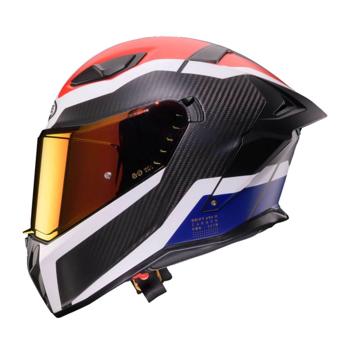 CASCO CABERG DRIFT EVO II MATT CARBON CBR - L