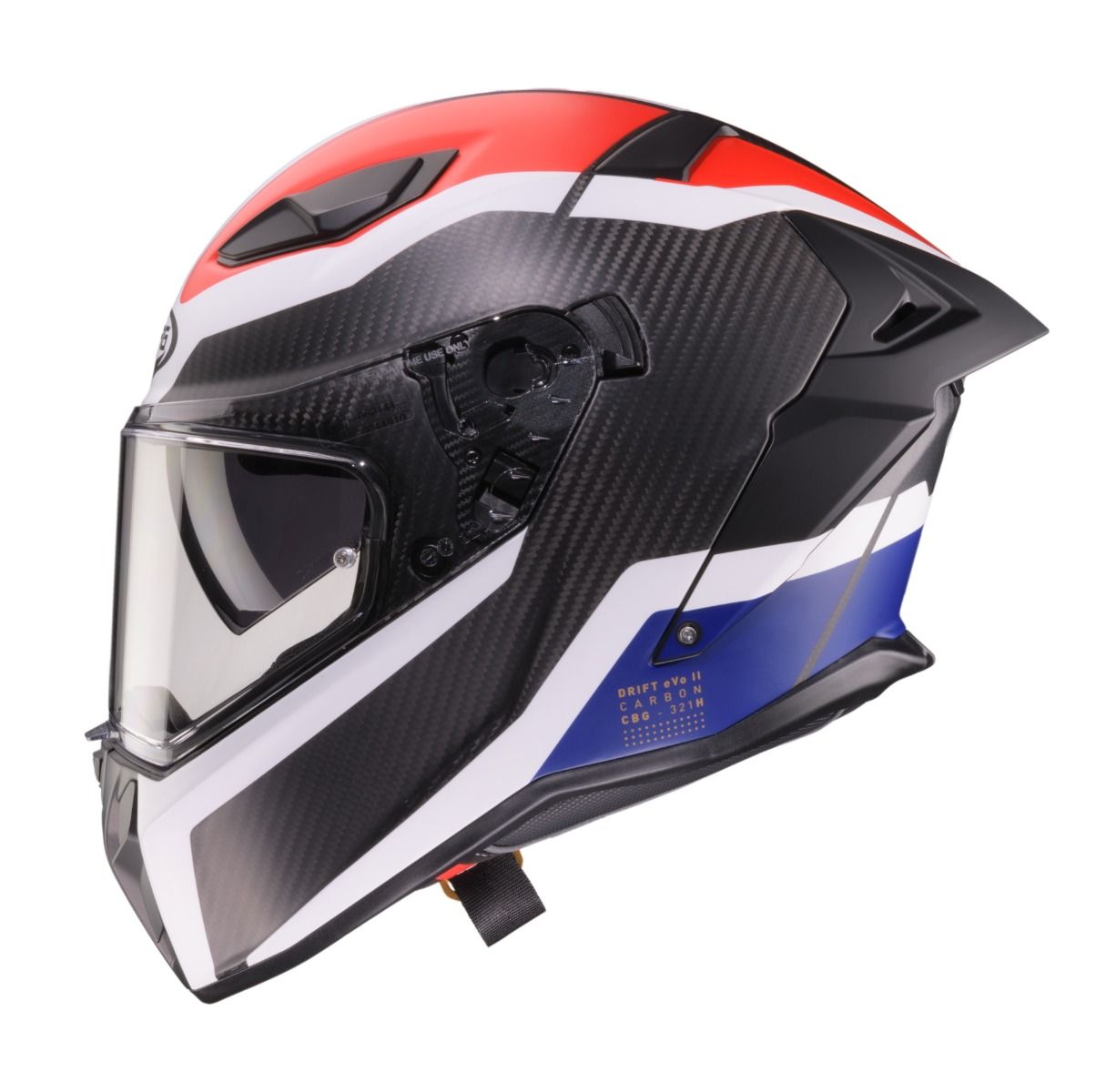 CASCO CABERG DRIFT EVO II MATT CARBON CBR - L