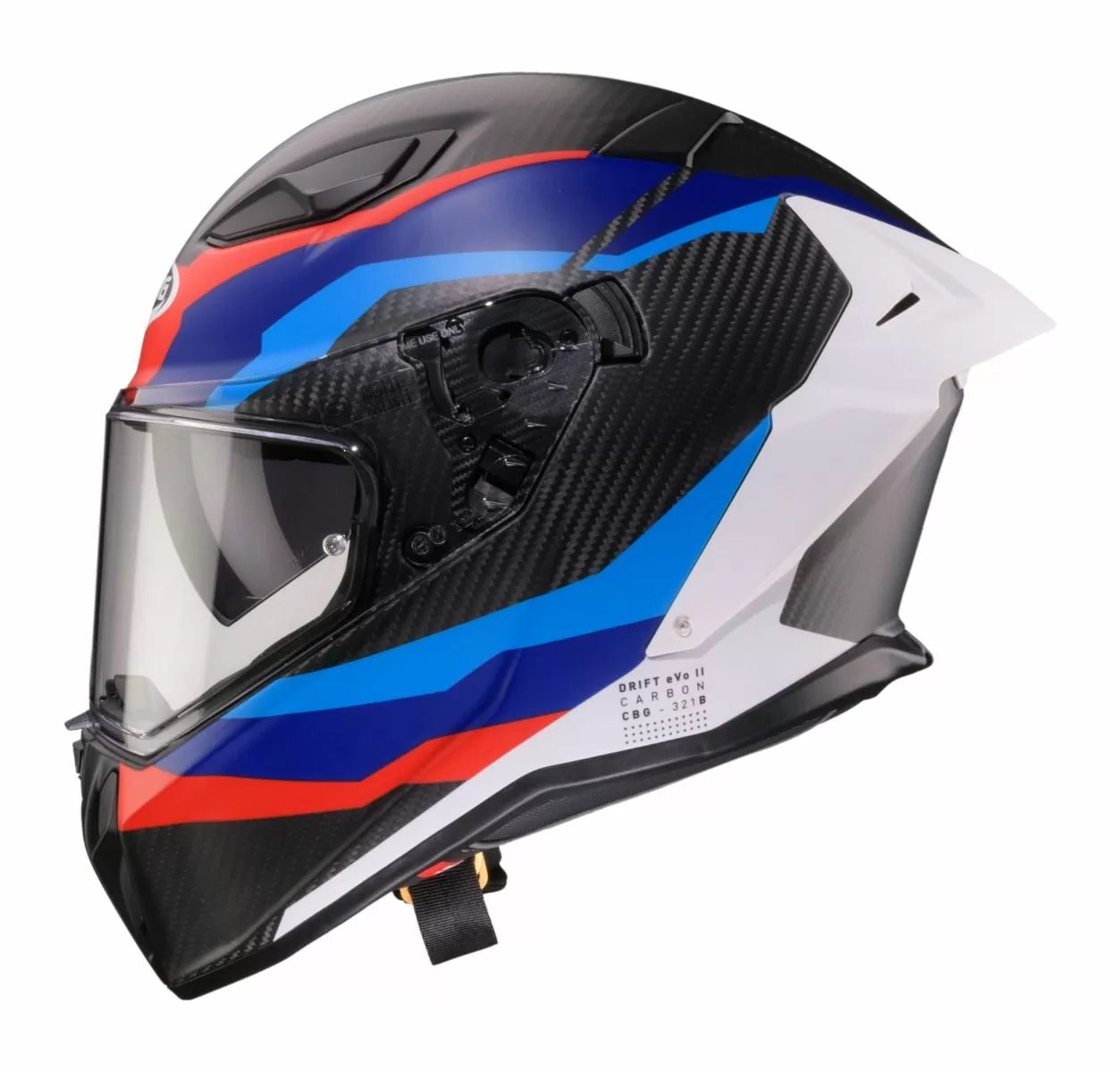CASCO CABERG DRIFT EVO II MATT CARBON MSPORT - L