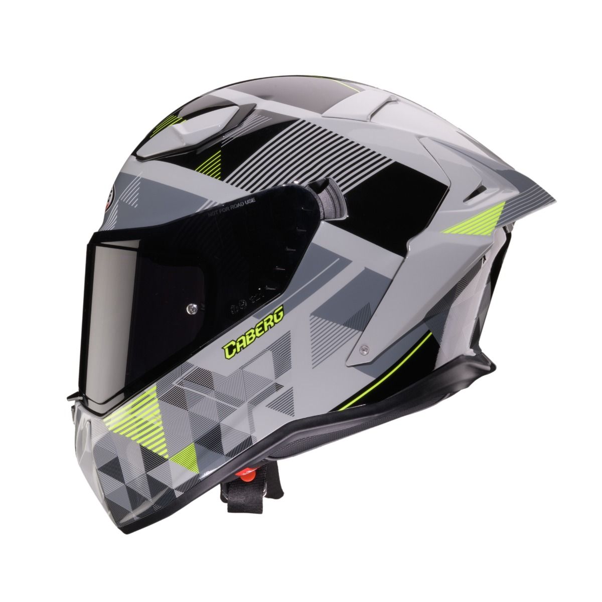 CASCO CABERG DRIFT EVO II PRISM GREY/BLACK/YELLOW FLUO