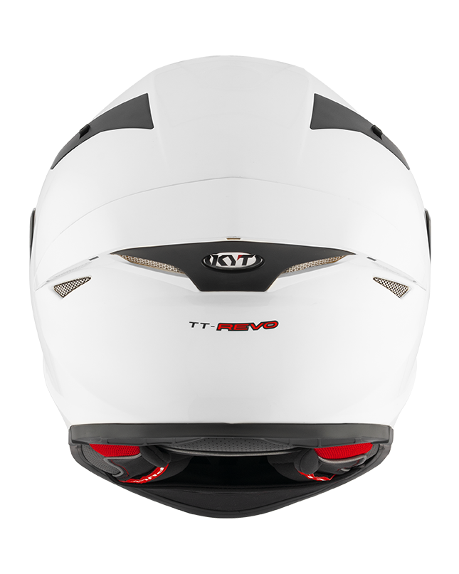 CASCO KYT TT-REVO PLAIN WHITE