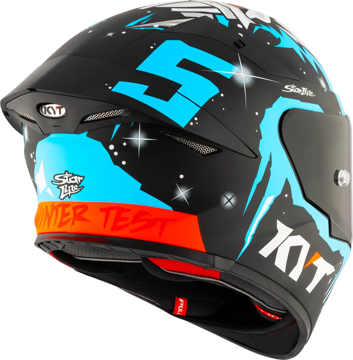 CASCO KYT TT-REVO REPLICA MASIA WINTER TEST MATT