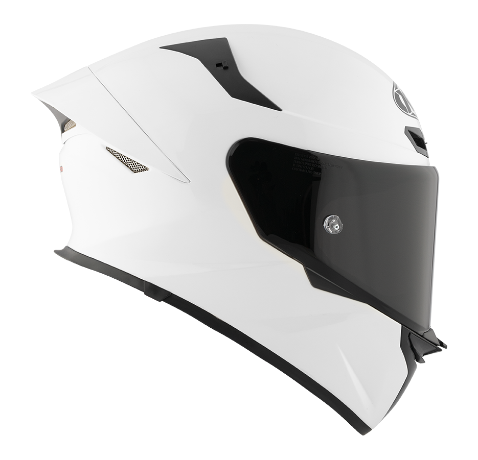 CASCO KYT TT-REVO PLAIN WHITE