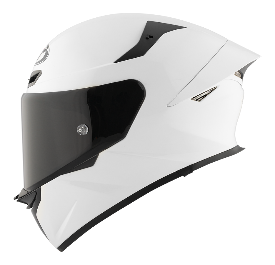 CASCO KYT TT-REVO PLAIN WHITE